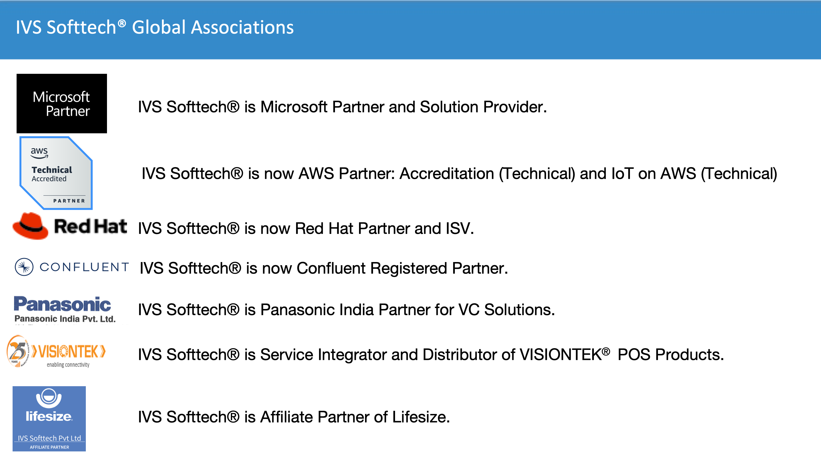 IVS Softtech Global Associations